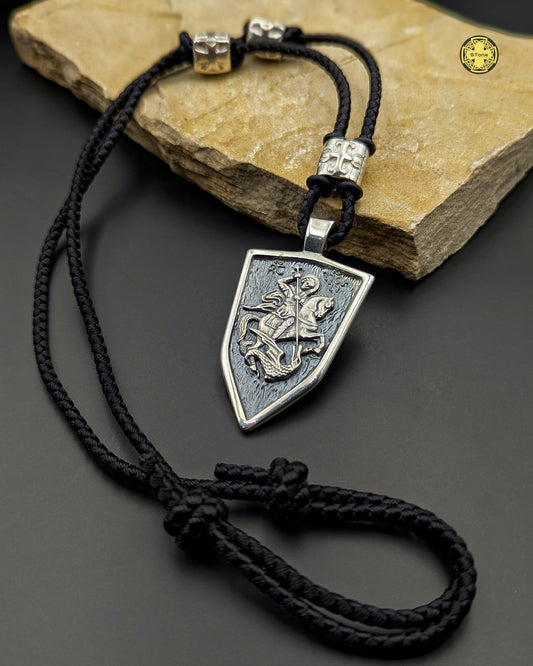 ორმხრივი ვერცხლის გულსაკიდი